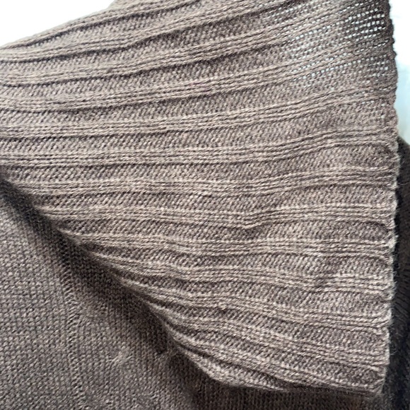 BRITTANY BLACK BROWN SWEATER DRESS SZ XL - Picture 11 of 14